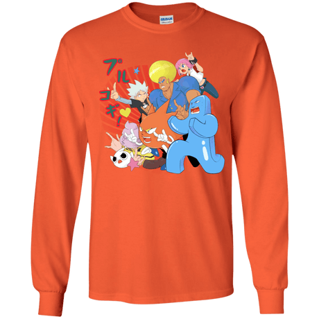 T-Shirts Orange / YS Supra Prukogi Youth Long Sleeve T-Shirt