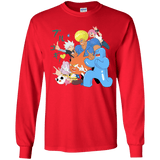 T-Shirts Red / YS Supra Prukogi Youth Long Sleeve T-Shirt