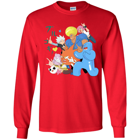 T-Shirts Red / YS Supra Prukogi Youth Long Sleeve T-Shirt