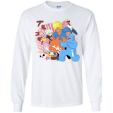 T-Shirts White / YS Supra Prukogi Youth Long Sleeve T-Shirt