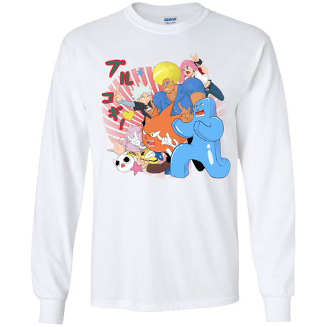 T-Shirts White / YS Supra Prukogi Youth Long Sleeve T-Shirt