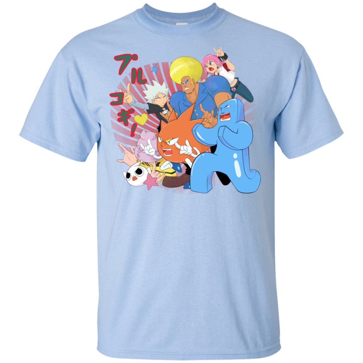 T-Shirts Light Blue / YXS Supra Prukogi Youth T-Shirt