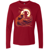 T-Shirts Cardinal / Small Surfing With The Alien Men's Premium Long Sleeve