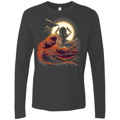 T-Shirts Heavy Metal / Small Surfing With The Alien Men's Premium Long Sleeve