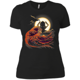 T-Shirts Black / X-Small Surfing With The Alien Women's Premium T-Shirt
