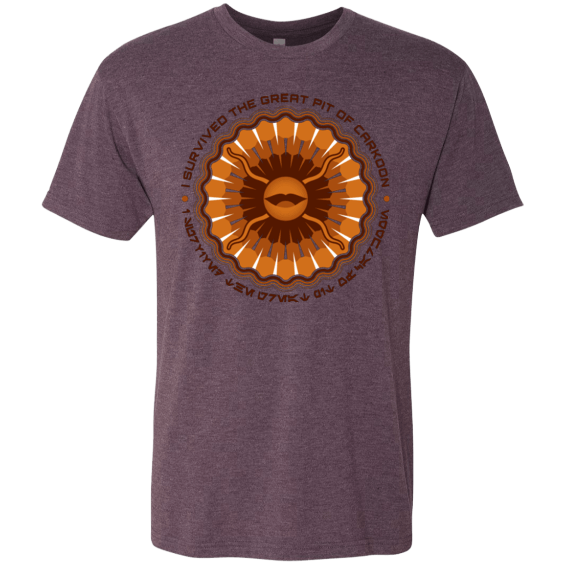 T-Shirts Vintage Purple / Small Surviving The Sarlacc Men's Triblend T-Shirt