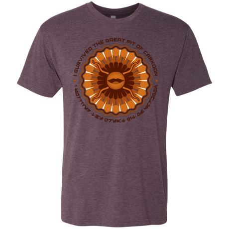 T-Shirts Vintage Purple / Small Surviving The Sarlacc Men's Triblend T-Shirt