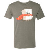 T-Shirts Venetian Grey / S Sushi Hero Men's Triblend T-Shirt