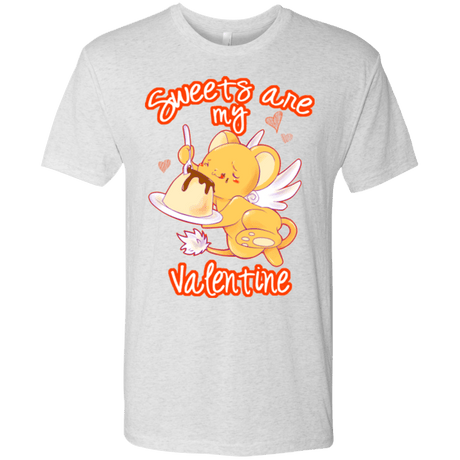 T-Shirts Heather White / Small Sweets are my Valentine Men's Triblend T-Shirt