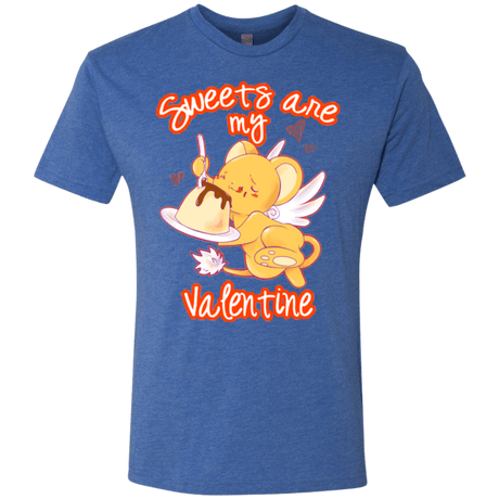 T-Shirts Vintage Royal / Small Sweets are my Valentine Men's Triblend T-Shirt