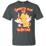 T-Shirts Dark Heather / Small Sweets are my Valentine T-Shirt