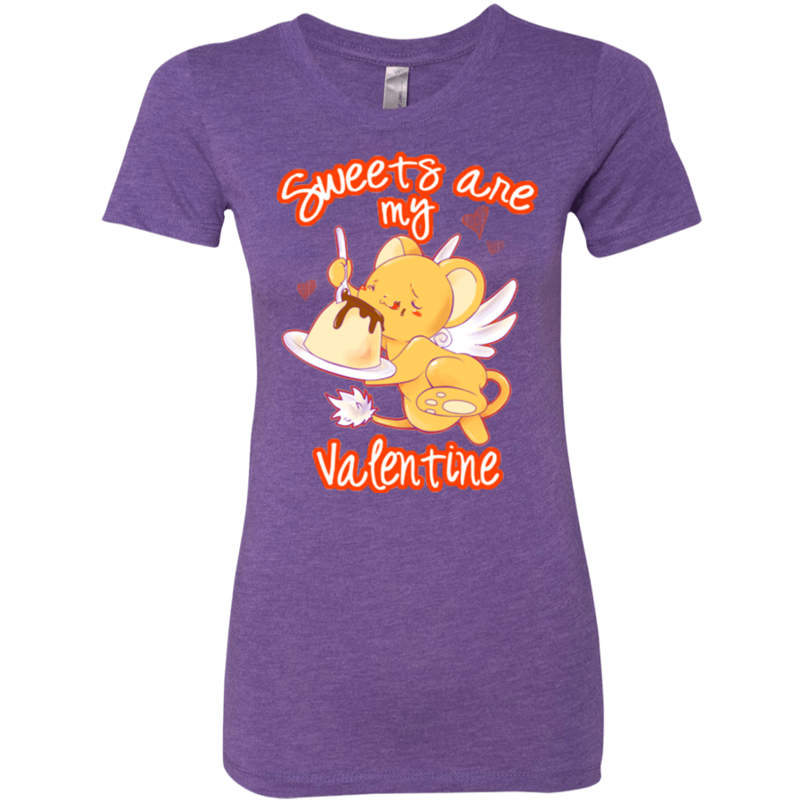T-Shirts Purple Rush / Small Sweets are my Valentine Women's Triblend T-Shirt