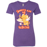 T-Shirts Purple Rush / Small Sweets are my Valentine Women's Triblend T-Shirt
