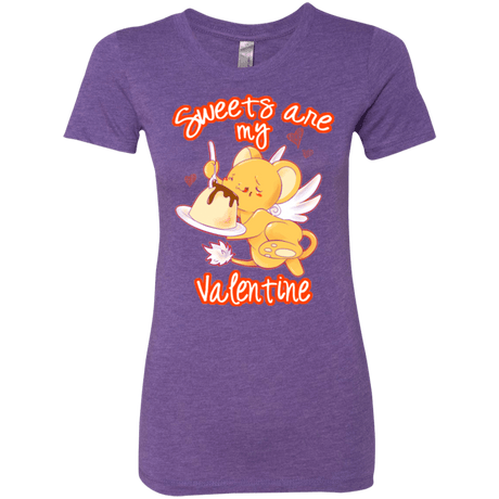 T-Shirts Purple Rush / Small Sweets are my Valentine Women's Triblend T-Shirt