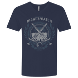 T-Shirts Midnight Navy / X-Small SWORD IN THE DARKNESS Men's Premium V-Neck