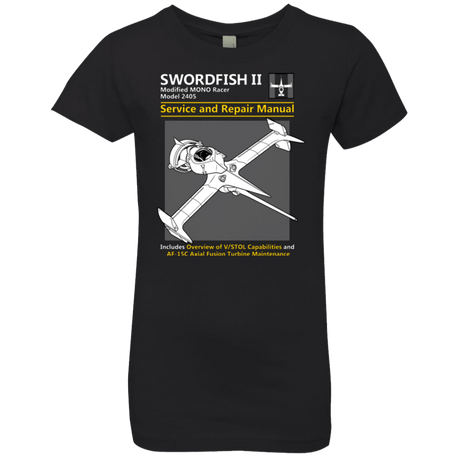 T-Shirts Black / YXS SWORDFISH SERVICE AND REPAIR MANUAL Girls Premium T-Shirt