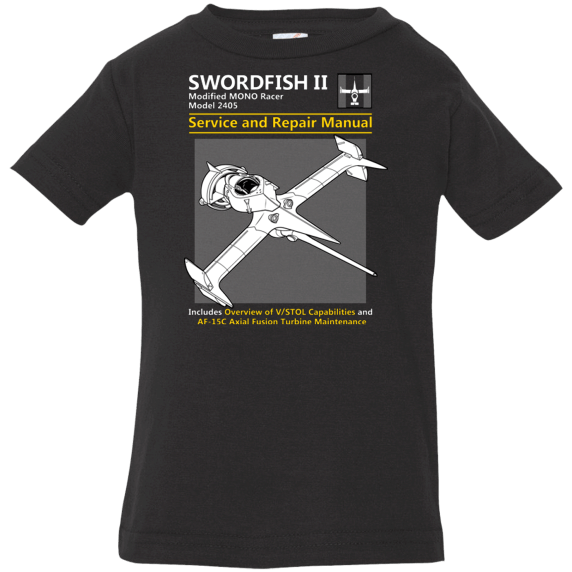 T-Shirts Black / 6 Months SWORDFISH SERVICE AND REPAIR MANUAL Infant Premium T-Shirt