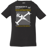 T-Shirts Black / 6 Months SWORDFISH SERVICE AND REPAIR MANUAL Infant Premium T-Shirt