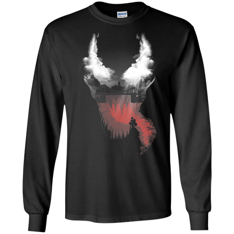 T-Shirts Black / S Symbiote City Men's Long Sleeve T-Shirt