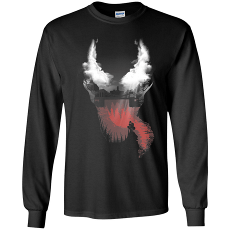 T-Shirts Black / YS Symbiote City Youth Long Sleeve T-Shirt