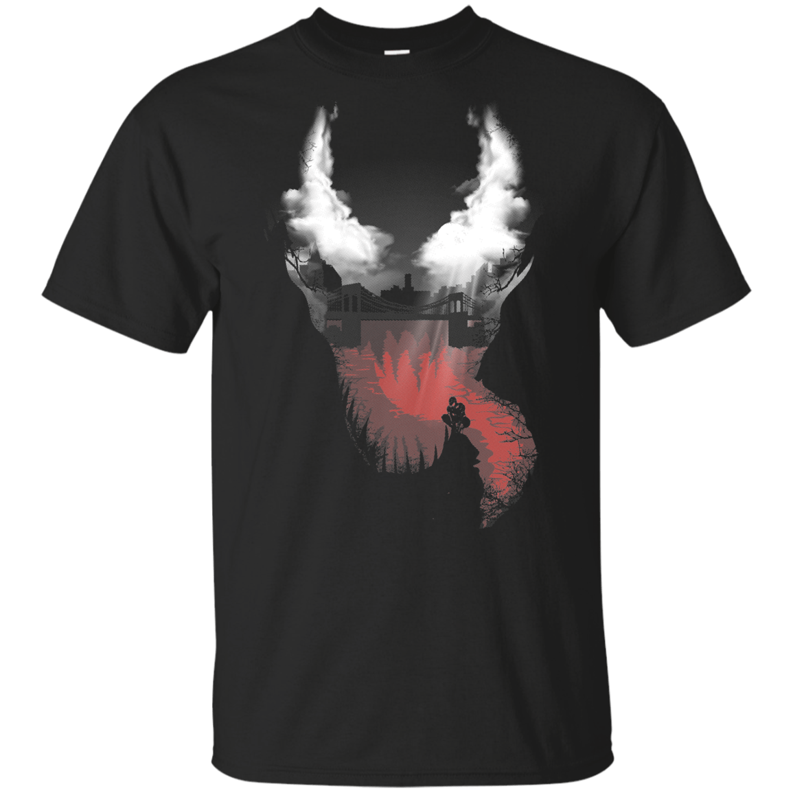 T-Shirts Black / YXS Symbiote City Youth T-Shirt