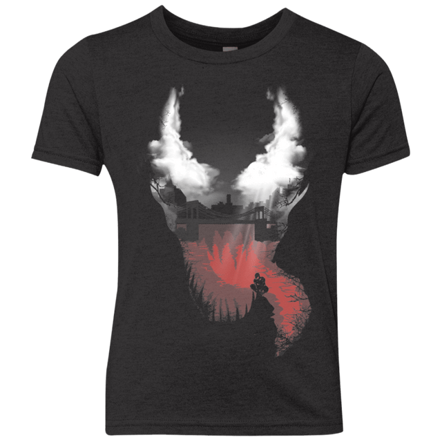 T-Shirts Vintage Black / YXS Symbiote City Youth Triblend T-Shirt