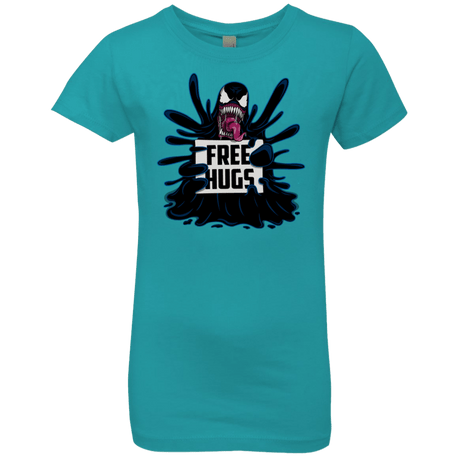 T-Shirts Tahiti Blue / YXS Symbiote Hugs Girls Premium T-Shirt