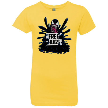 T-Shirts Vibrant Yellow / YXS Symbiote Hugs Girls Premium T-Shirt