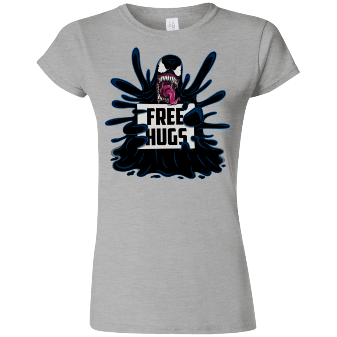 T-Shirts Sport Grey / S Symbiote Hugs Junior Slimmer-Fit T-Shirt