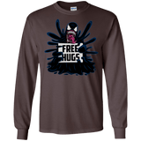 T-Shirts Dark Chocolate / S Symbiote Hugs Men's Long Sleeve T-Shirt