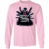 T-Shirts Light Pink / S Symbiote Hugs Men's Long Sleeve T-Shirt