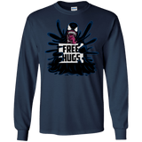 T-Shirts Navy / S Symbiote Hugs Men's Long Sleeve T-Shirt