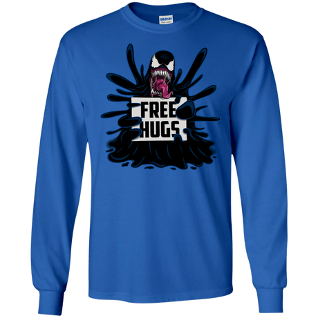 T-Shirts Royal / S Symbiote Hugs Men's Long Sleeve T-Shirt