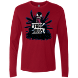 T-Shirts Cardinal / S Symbiote Hugs Men's Premium Long Sleeve