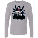 T-Shirts Heather Grey / S Symbiote Hugs Men's Premium Long Sleeve