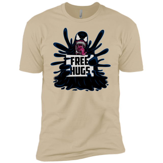 T-Shirts Sand / X-Small Symbiote Hugs Men's Premium T-Shirt
