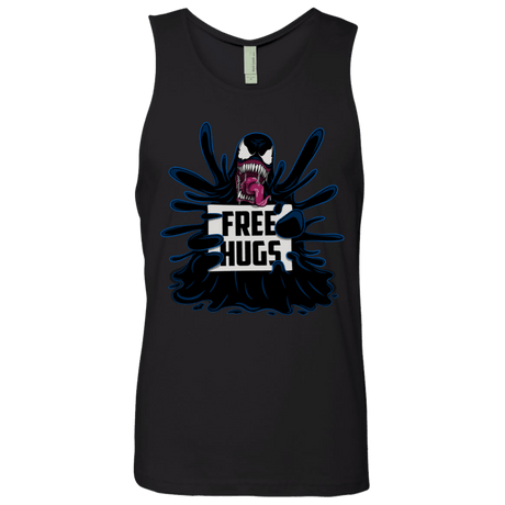 T-Shirts Black / S Symbiote Hugs Men's Premium Tank Top