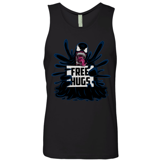 T-Shirts Black / S Symbiote Hugs Men's Premium Tank Top