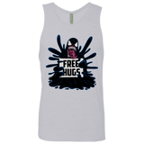T-Shirts Heather Grey / S Symbiote Hugs Men's Premium Tank Top