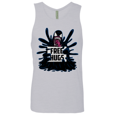 T-Shirts Heather Grey / S Symbiote Hugs Men's Premium Tank Top