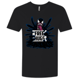 T-Shirts Black / X-Small Symbiote Hugs Men's Premium V-Neck