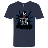 T-Shirts Midnight Navy / X-Small Symbiote Hugs Men's Premium V-Neck