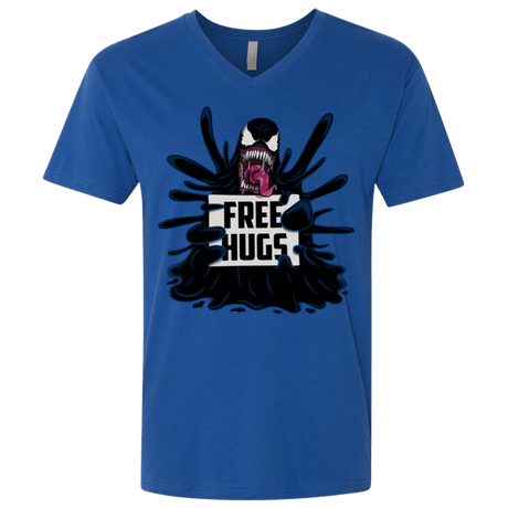 T-Shirts Royal / X-Small Symbiote Hugs Men's Premium V-Neck