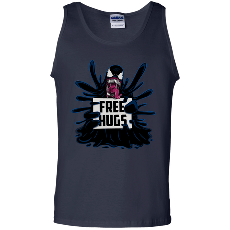 T-Shirts Navy / S Symbiote Hugs Men's Tank Top