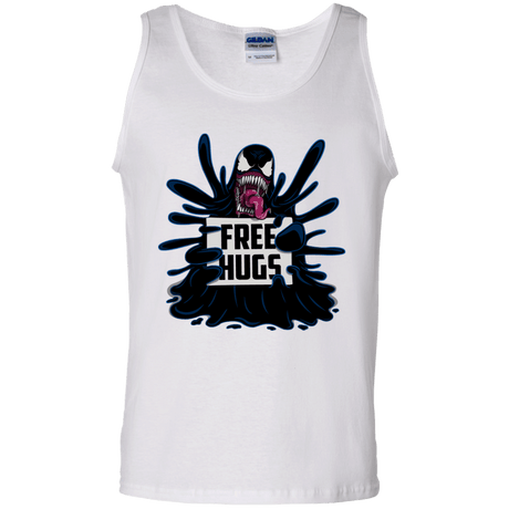 T-Shirts White / S Symbiote Hugs Men's Tank Top