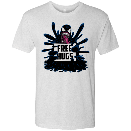 T-Shirts Heather White / S Symbiote Hugs Men's Triblend T-Shirt