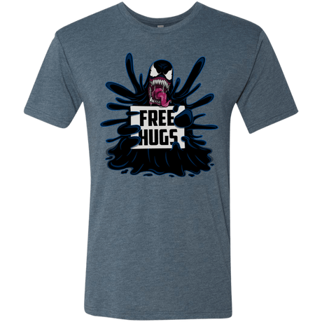 T-Shirts Indigo / S Symbiote Hugs Men's Triblend T-Shirt