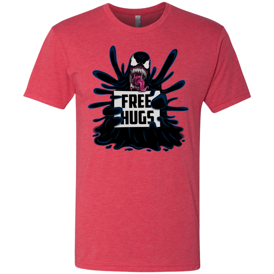 T-Shirts Vintage Red / S Symbiote Hugs Men's Triblend T-Shirt