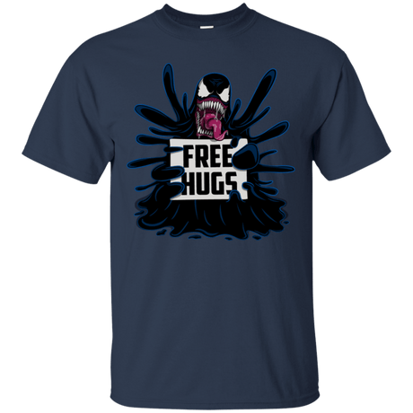 T-Shirts Navy / S Symbiote Hugs T-Shirt