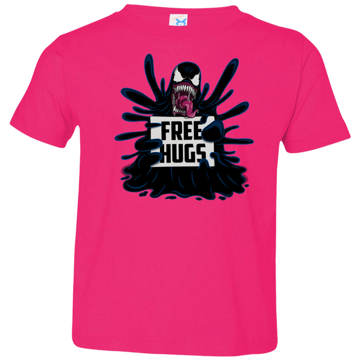 T-Shirts Hot Pink / 2T Symbiote Hugs Toddler Premium T-Shirt
